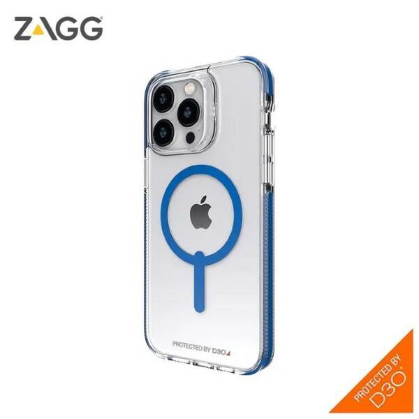 Чехол пластиковый противоударный ZAGG D3O SantaCruz SNAP Case iPhone 14 Pro Max синий 3214₽