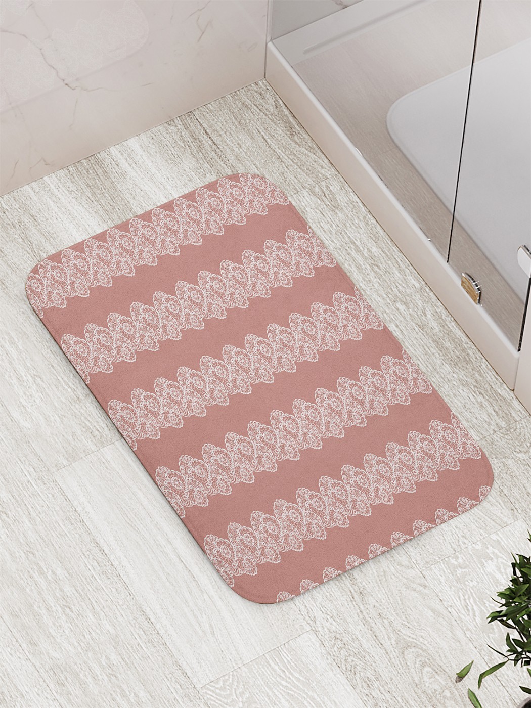

bath_85813 Коврик противоскользящий для ванной, сауны, бассейна, 77х52 см