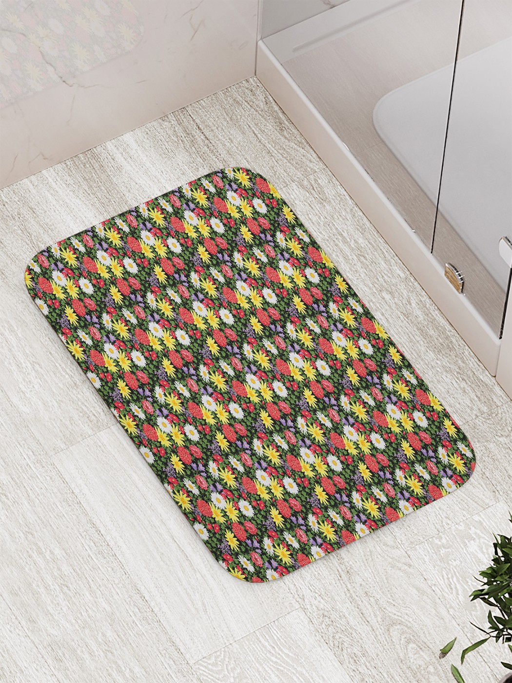 

bath_85770 Коврик противоскользящий для ванной, сауны, бассейна, 77х52 см