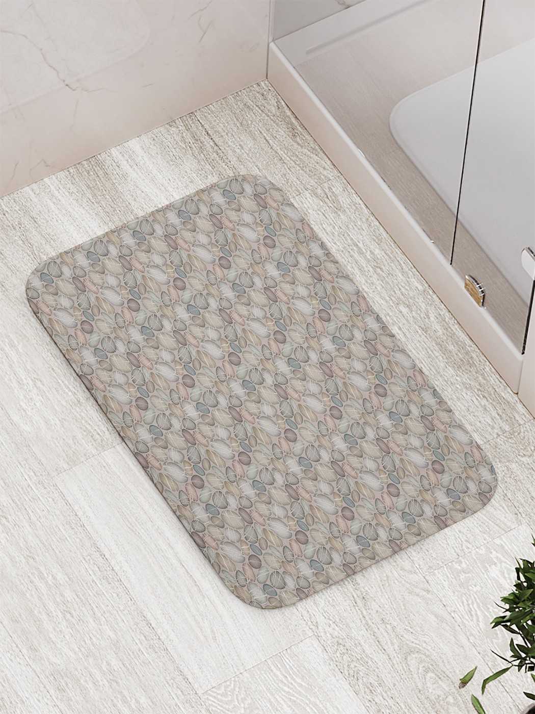

bath_85757 Коврик противоскользящий для ванной, сауны, бассейна, 77х52 см