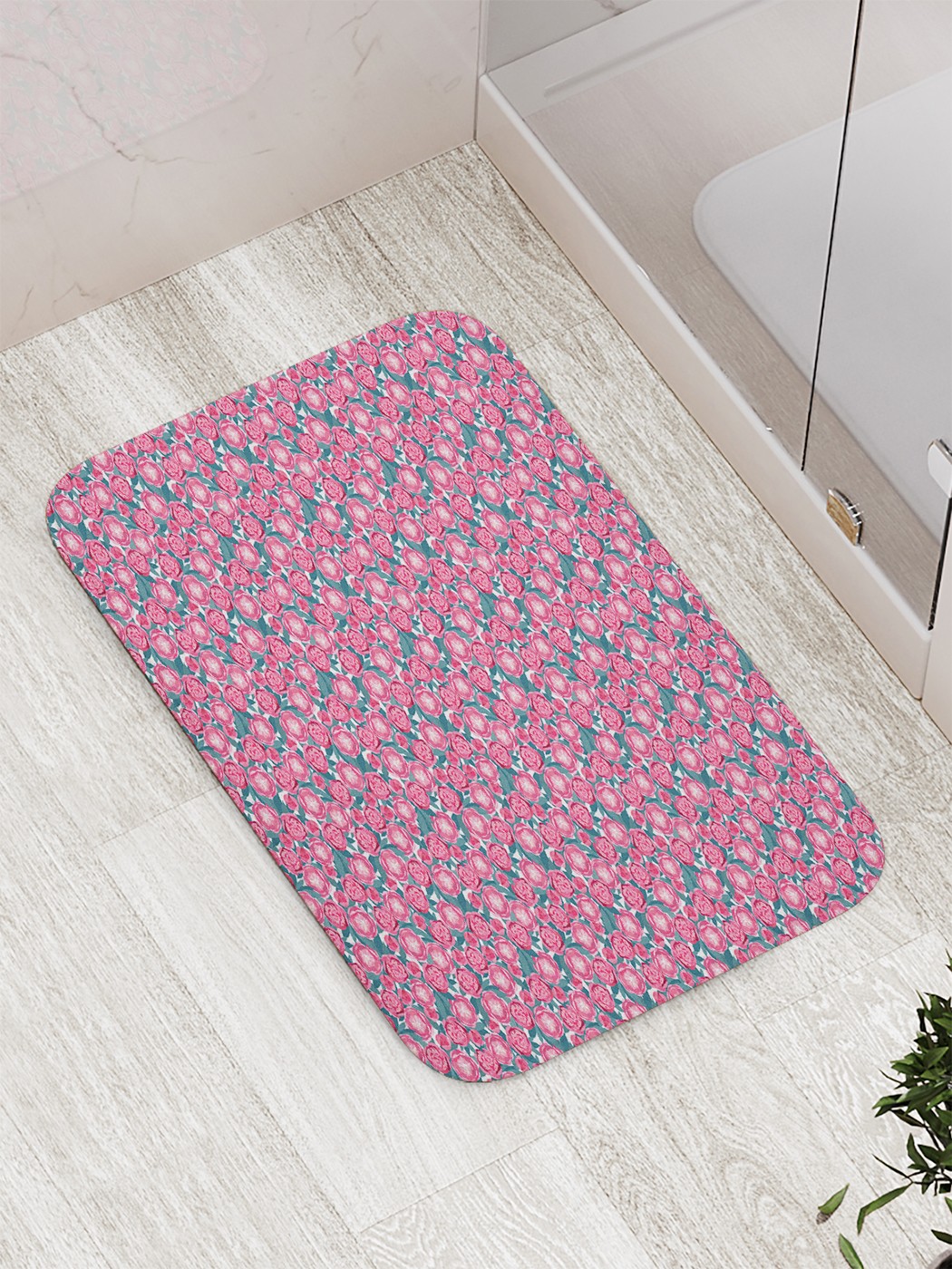 

bath_85756 Коврик противоскользящий для ванной, сауны, бассейна, 77х52 см