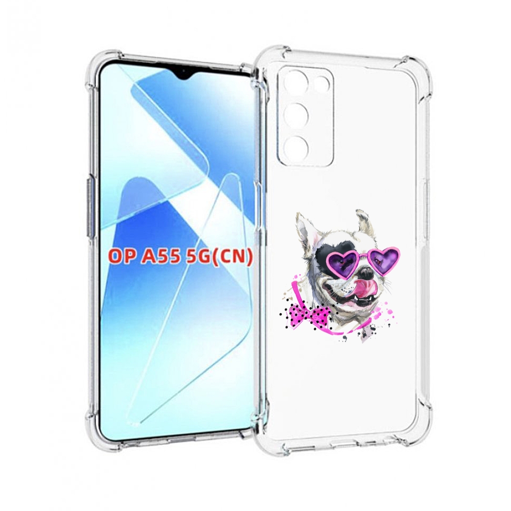 

Чехол MyPads акварельный пёс для Infinix Zero X Neo, Прозрачный, Tocco