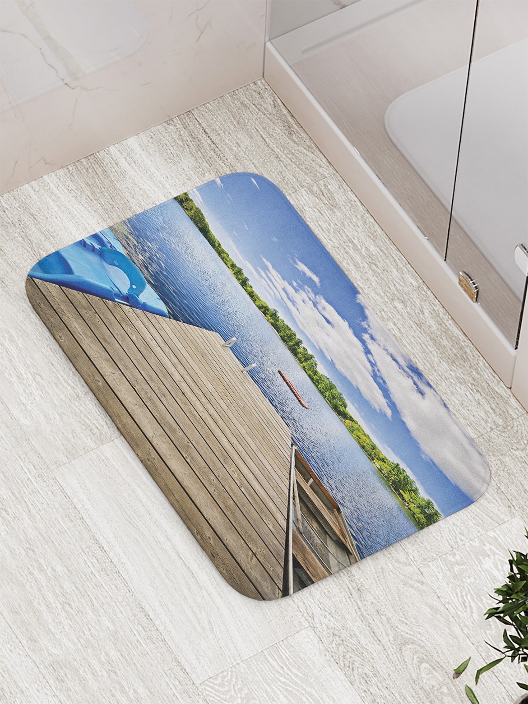 

bath_85714 Коврик противоскользящий для ванной, сауны, бассейна, 77х52 см