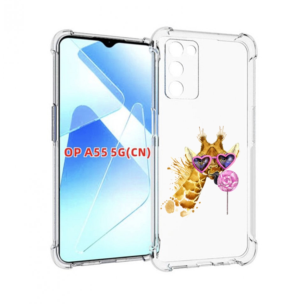 

Чехол MyPads акварельный жираф для Infinix Zero X Neo, Прозрачный, Tocco