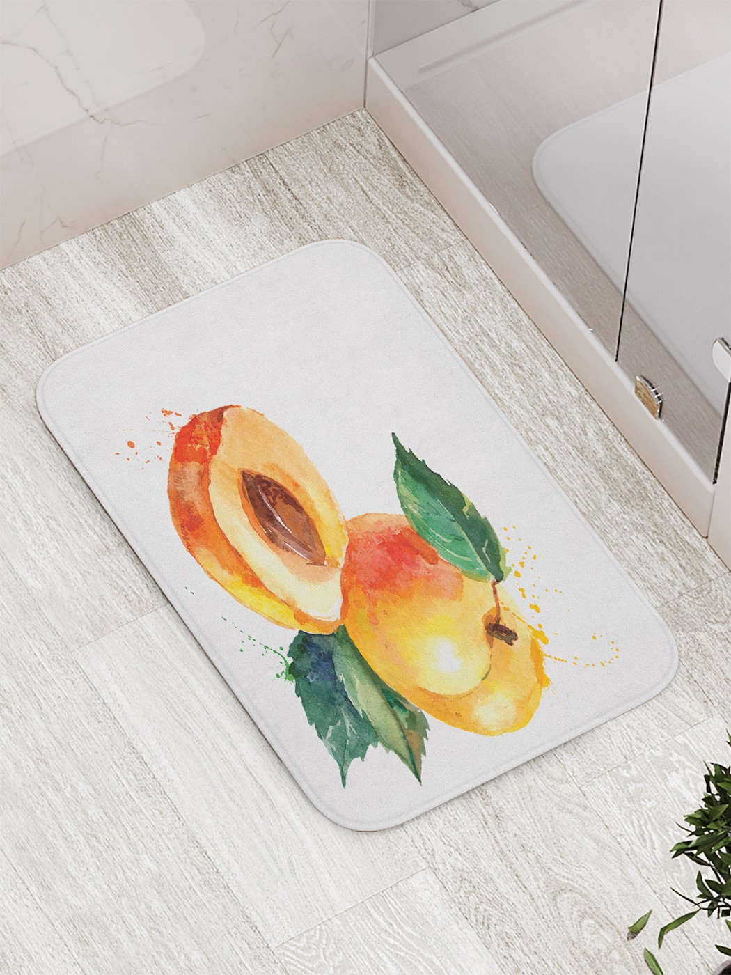 

bath_85642 Коврик противоскользящий для ванной, сауны, бассейна, 77х52 см