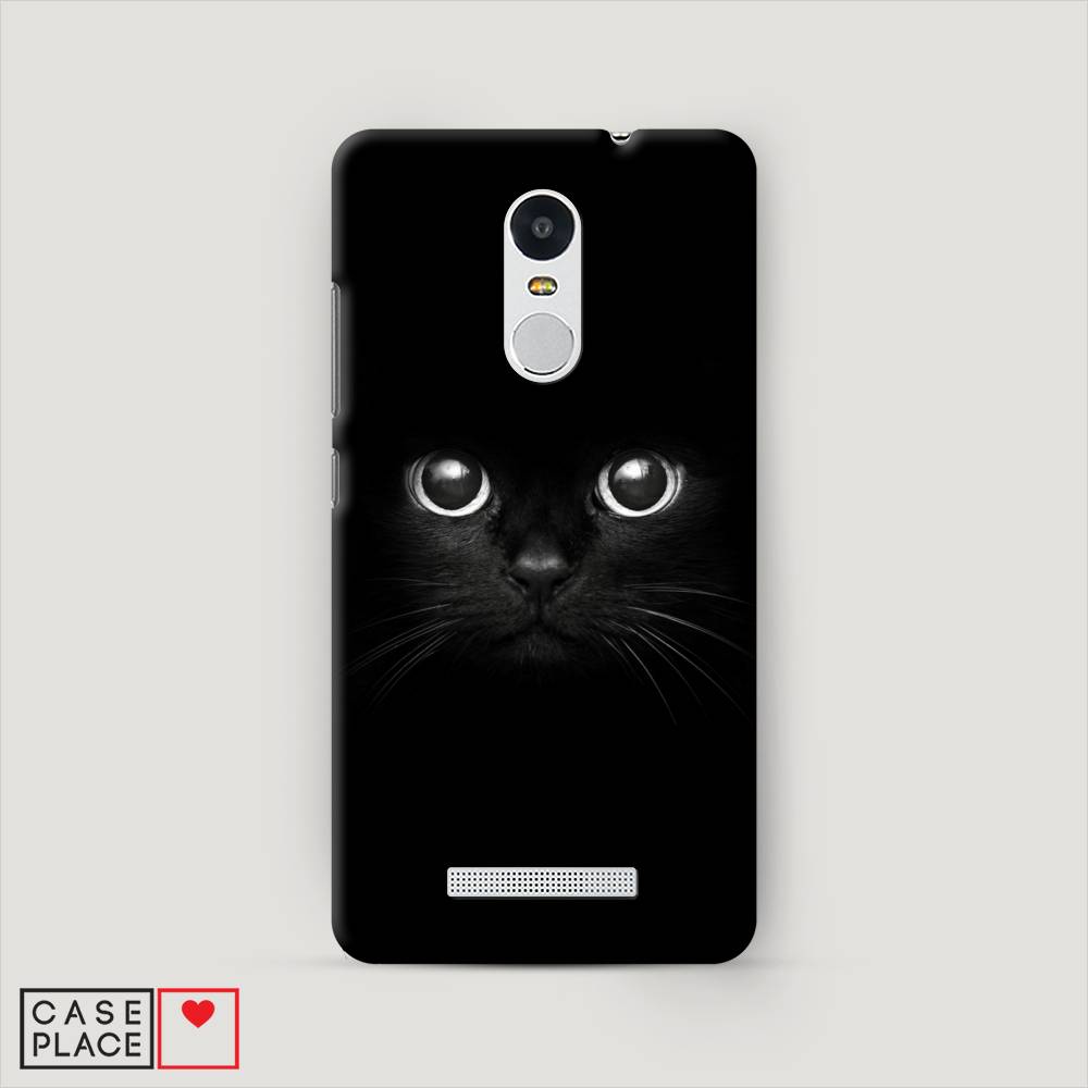 

Пластиковый чехол "Взгляд черной кошки" на Xiaomi Redmi Note 3