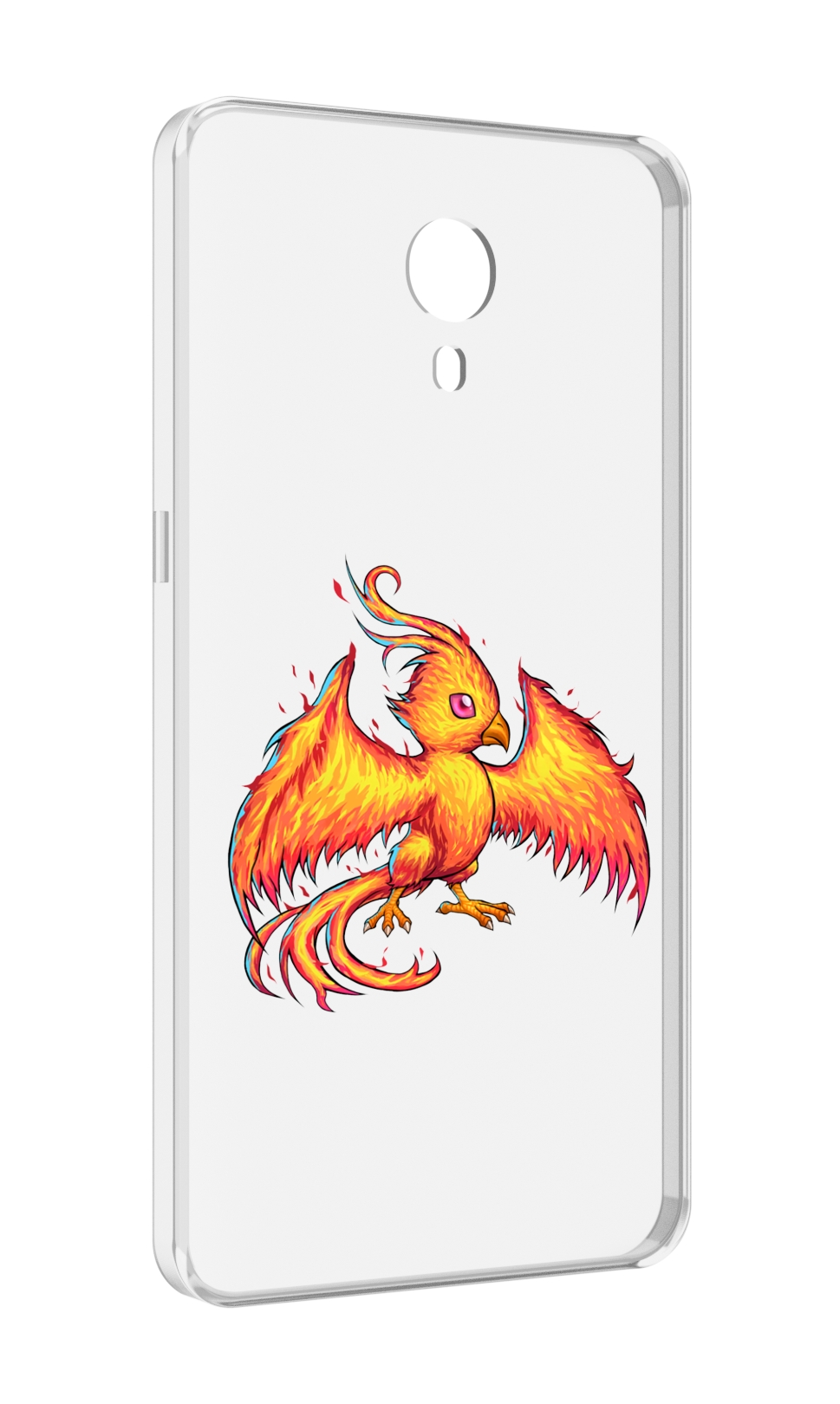 

Чехол MyPads огненная-птичка для Meizu M3 Note, Прозрачный, Tocco