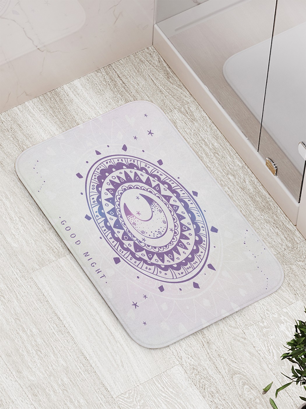 

bath_85601 Коврик противоскользящий для ванной, сауны, бассейна, 77х52 см