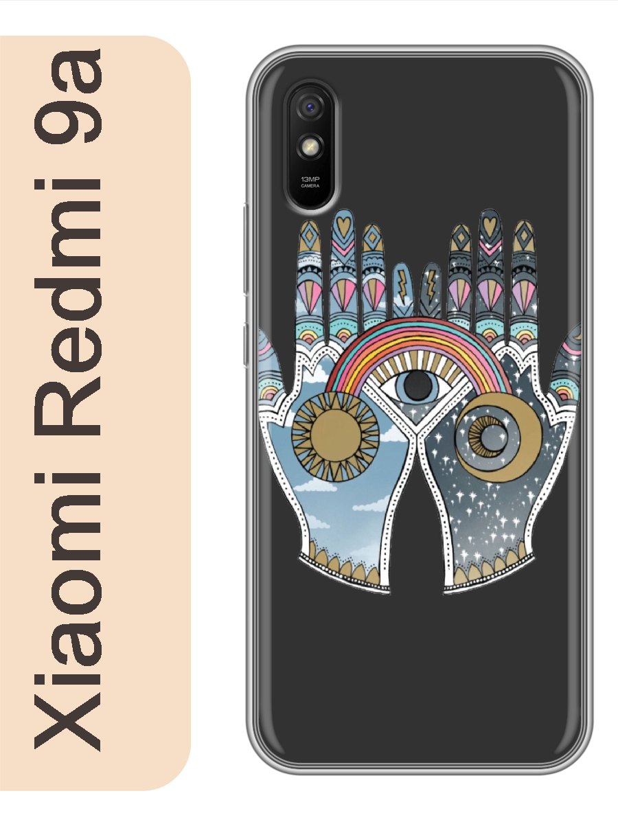 

Чехол на Xiaomi Redmi 9a хиппи психоделика 314, red9arzne
