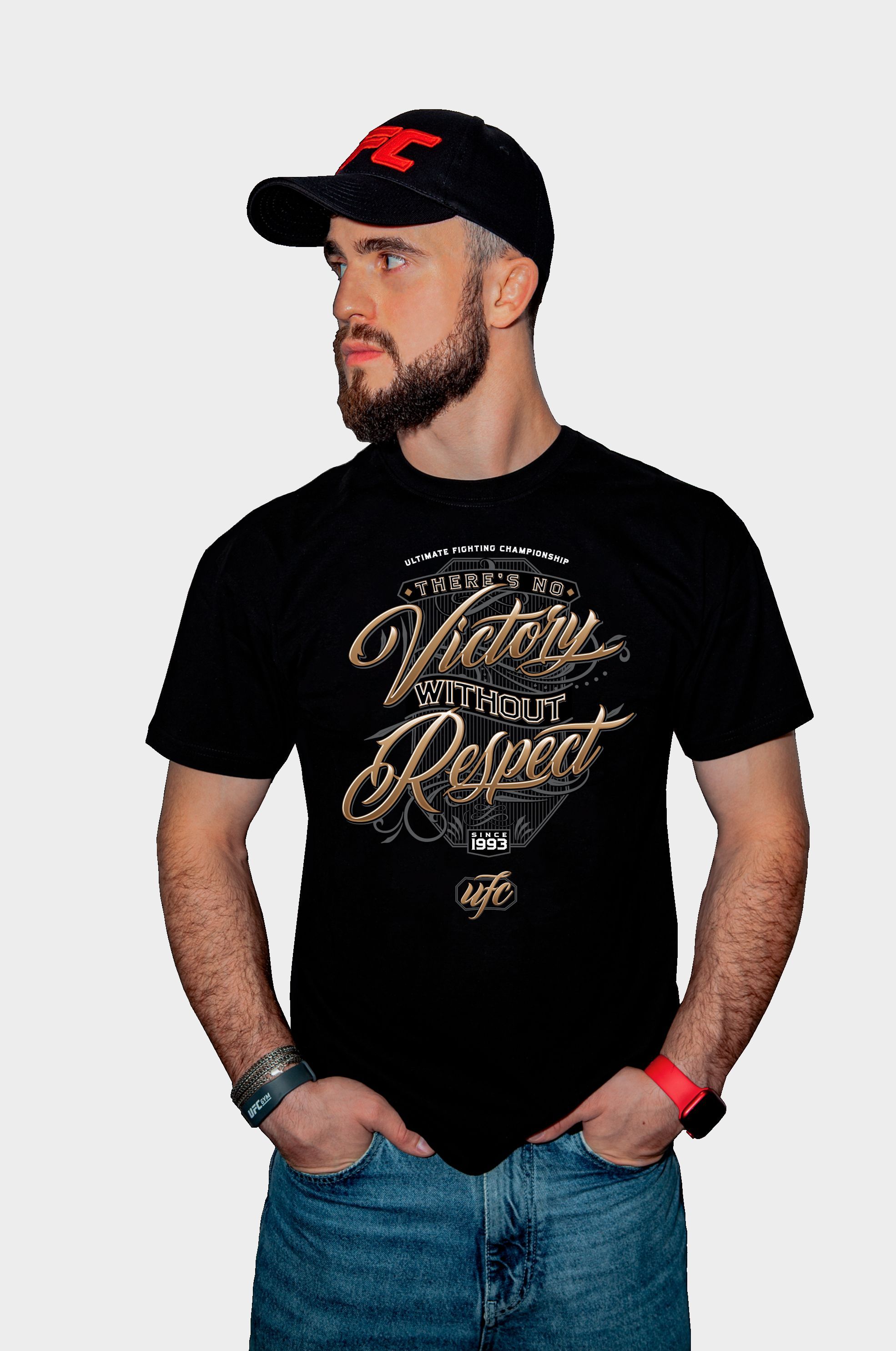 

Футболка мужская UFC UFCTSBL001036P черная XL/54, Черный, UFCTSBL001036P