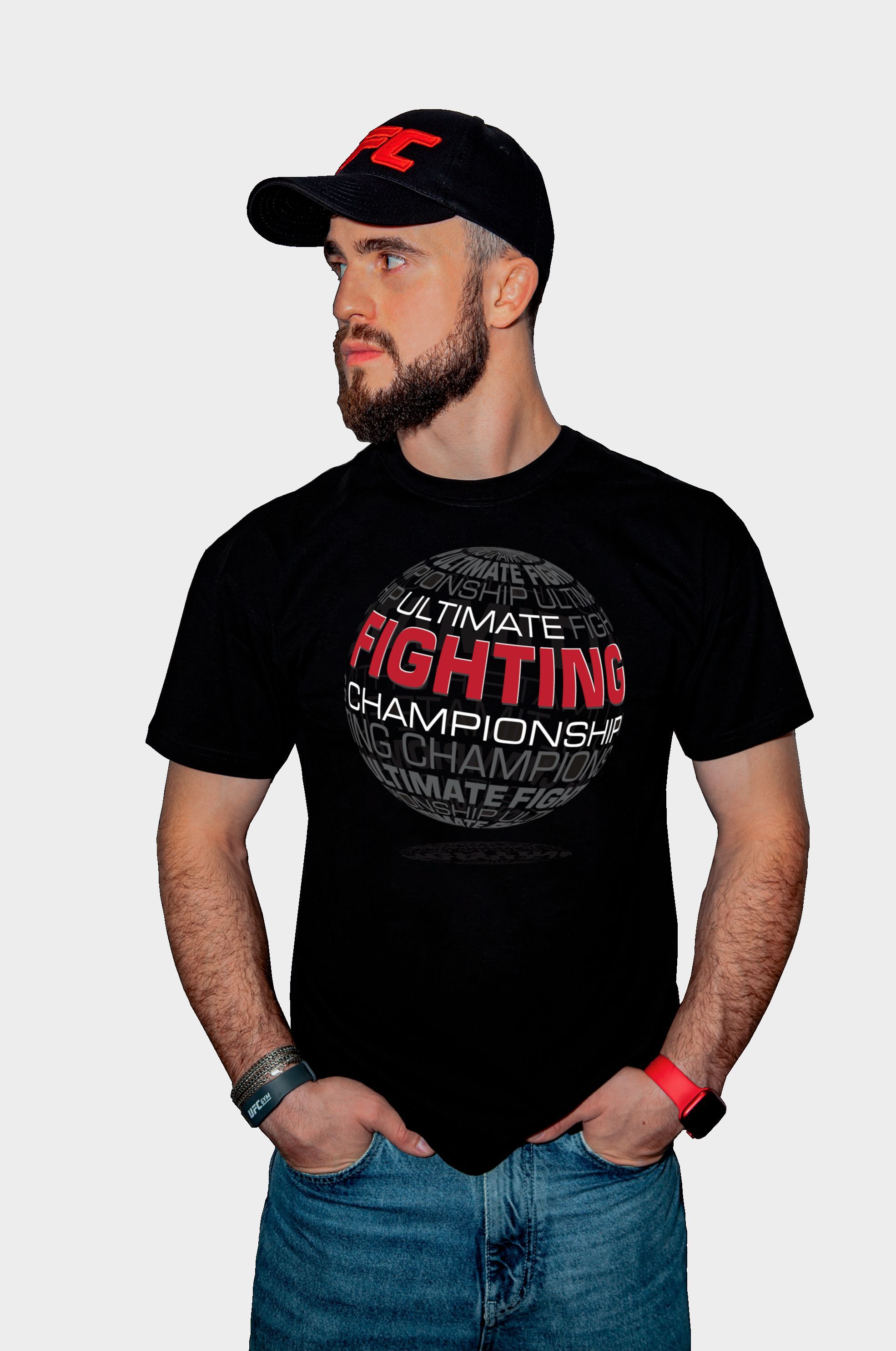 

Футболка мужская UFC UFCTSBL001022P черная L/52, Черный, UFCTSBL001022P