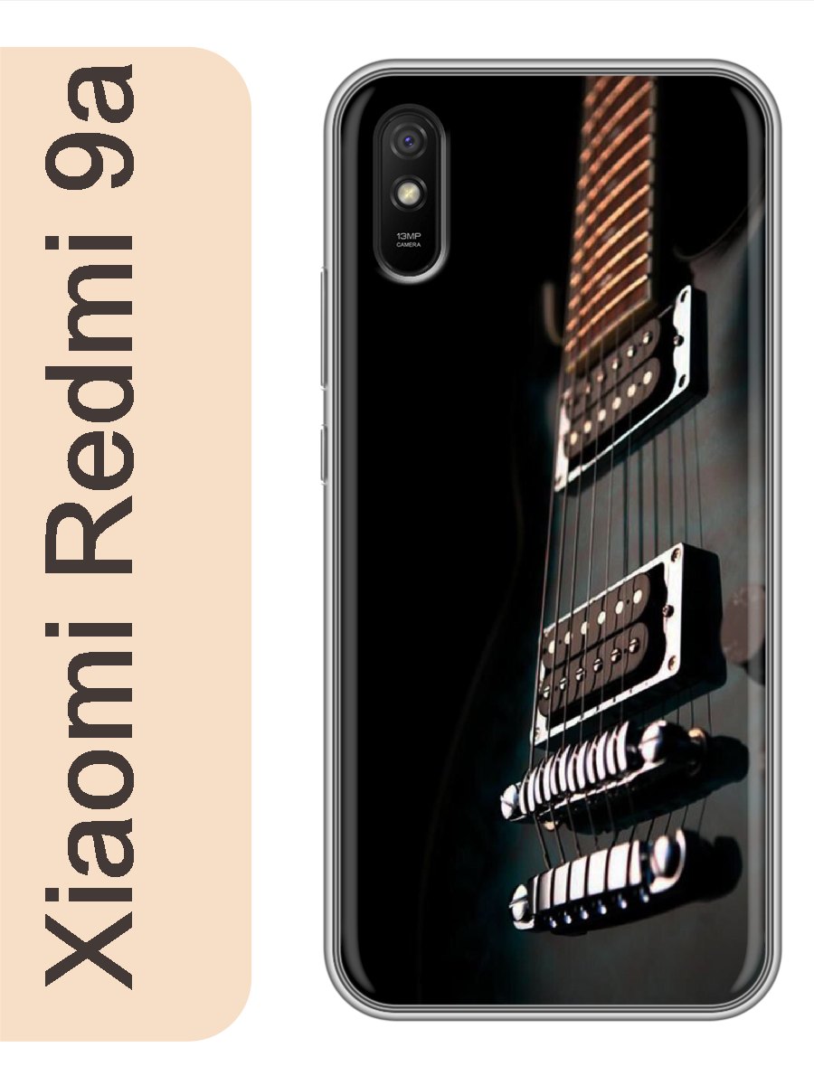 

Чехол на Xiaomi Redmi 9a гитара 295, Прозрачный, red9arzne
