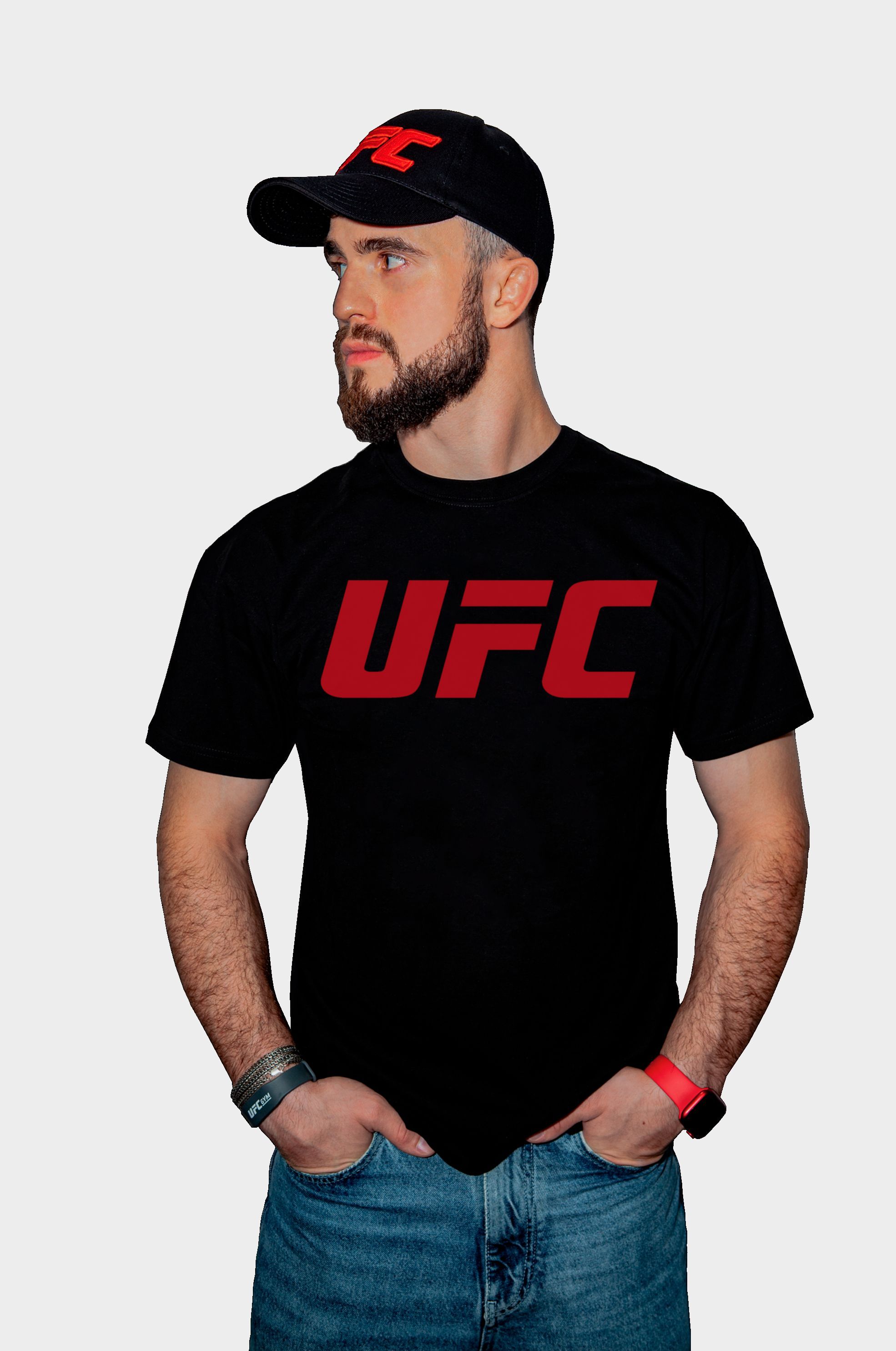 

Футболка мужская UFC UFCTSBL001002P черная XL/54, Черный, UFCTSBL001002P