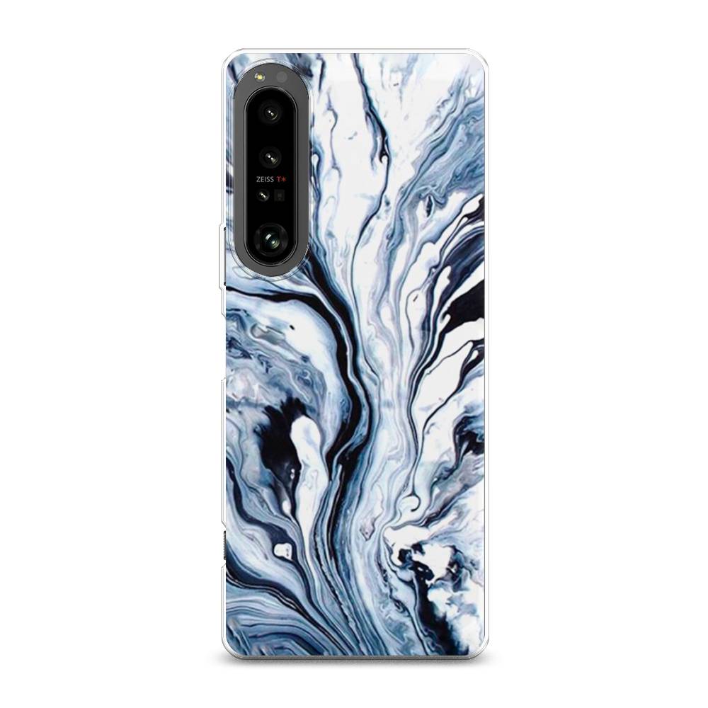 

Чехол Awog на Sony Xperia 1 IV "Голубой минерал мрамор", Разноцветный, 55150-3