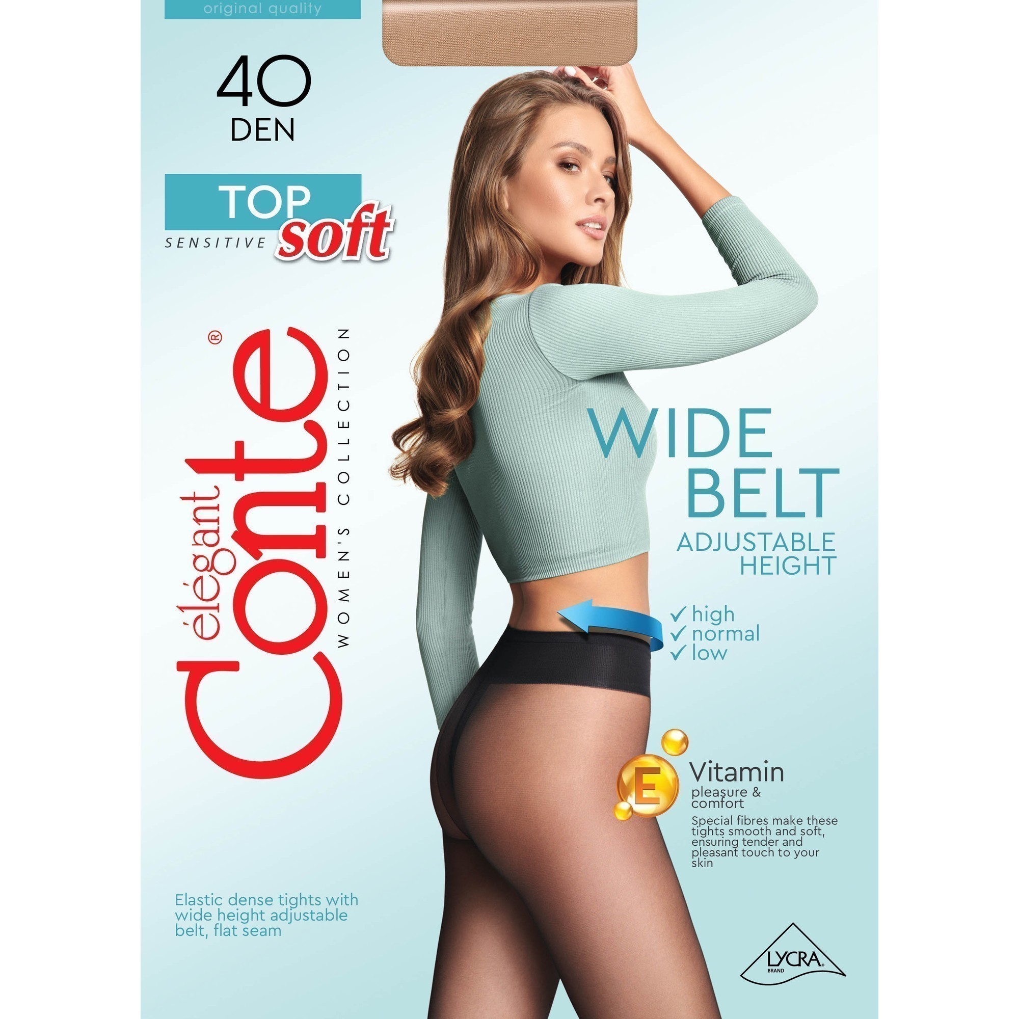 Колготки жен. CE TOP SOFT 40, р.4, mocca