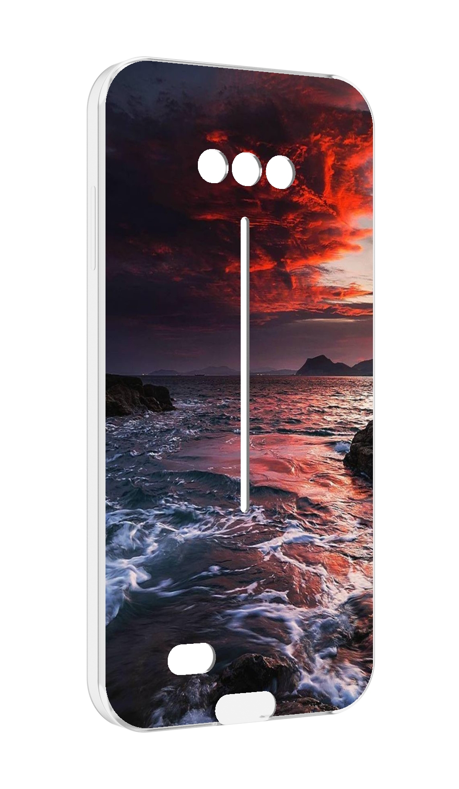 

Чехол MyPads красивый залив для Doogee S41/S41 Pro противоударный, Tocco