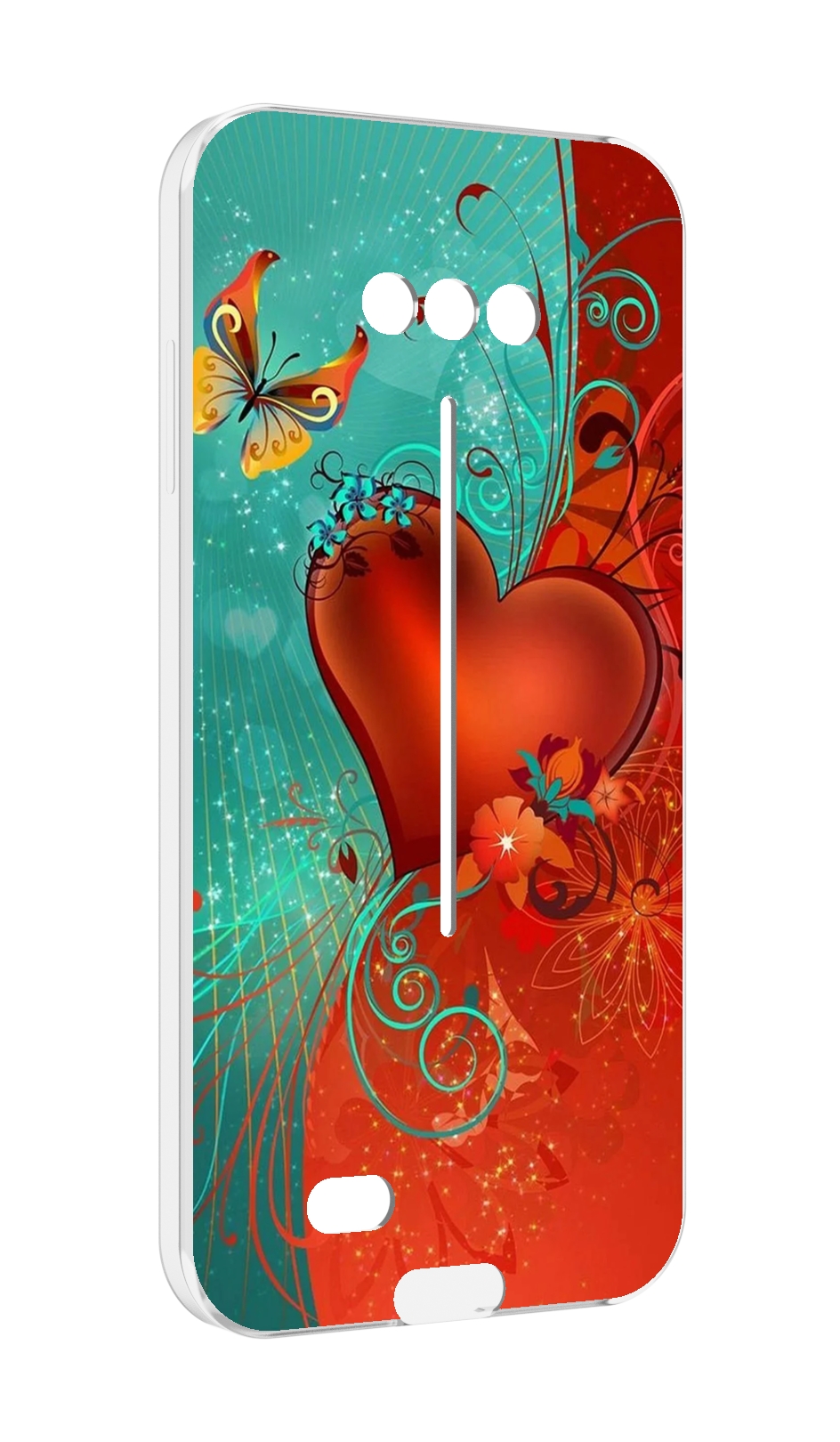 

Чехол MyPads красивые-яркие-сердечки для Doogee S41/S41 Pro противоударный, Tocco