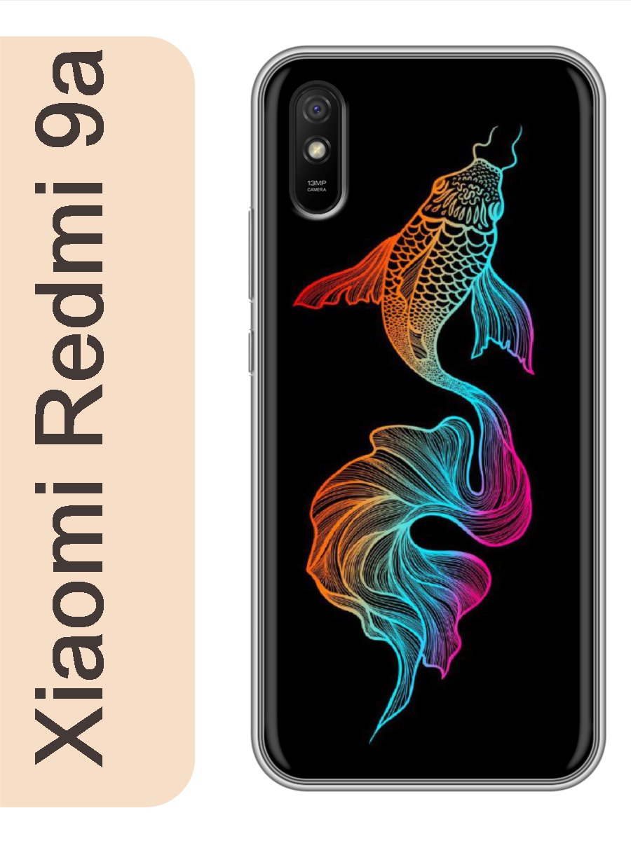 

Чехол на Xiaomi Redmi 9a рыба 252, red9arzne