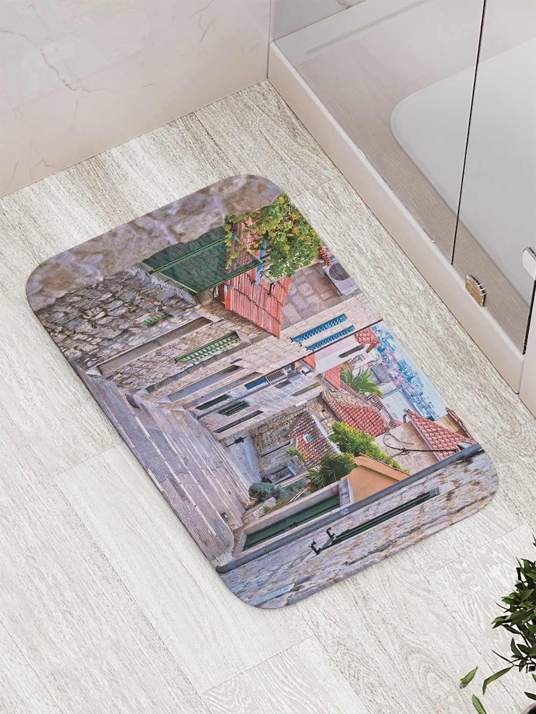 

bath_85432 Коврик противоскользящий для ванной, сауны, бассейна, 77х52 см