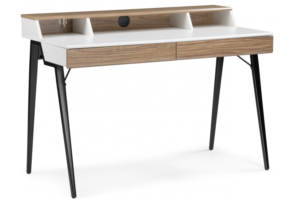 

Компьютерный стол Woodville Avalon ivory white/black, Avalon