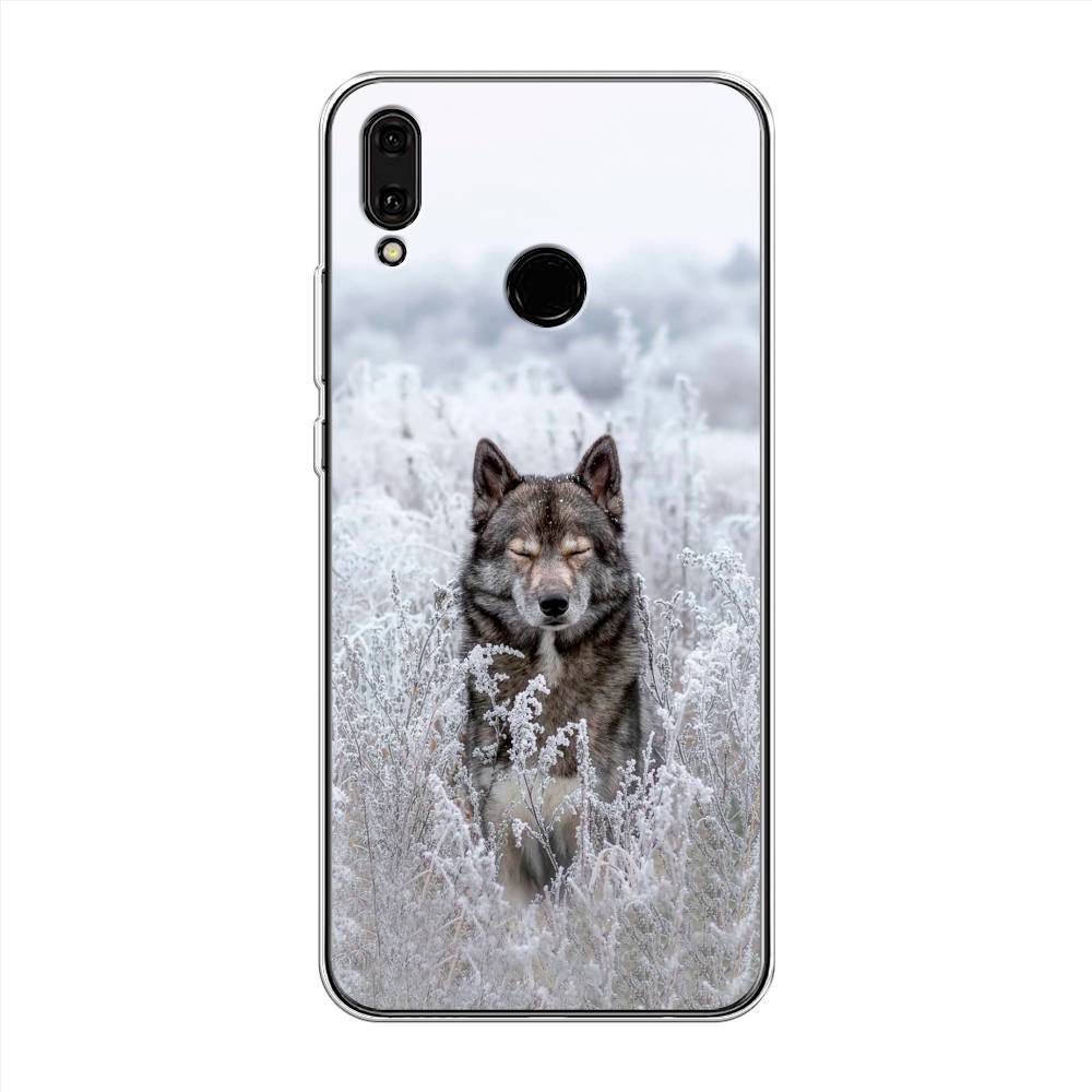 

Чехол Awog "Волк в поле" для Huawei Y9 2019