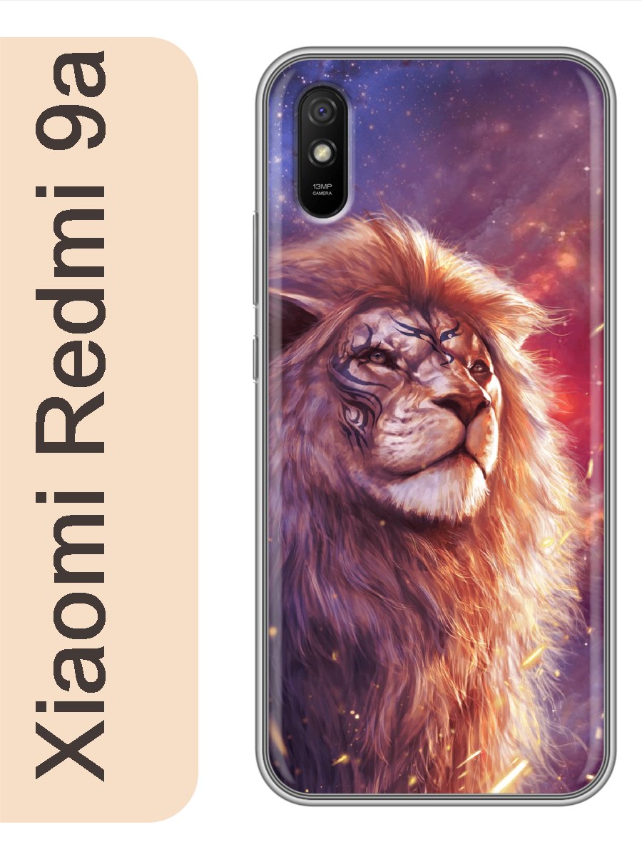 

Чехол на Xiaomi Redmi 9a лев 196, red9azhiv