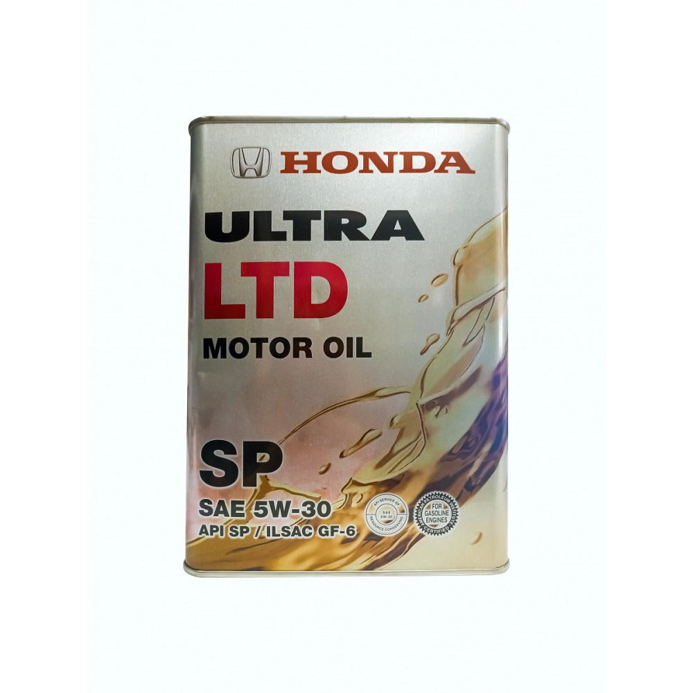 фото Моторное масло honda ultra ltd api sp, ilsac gf-6 5w30, 4л