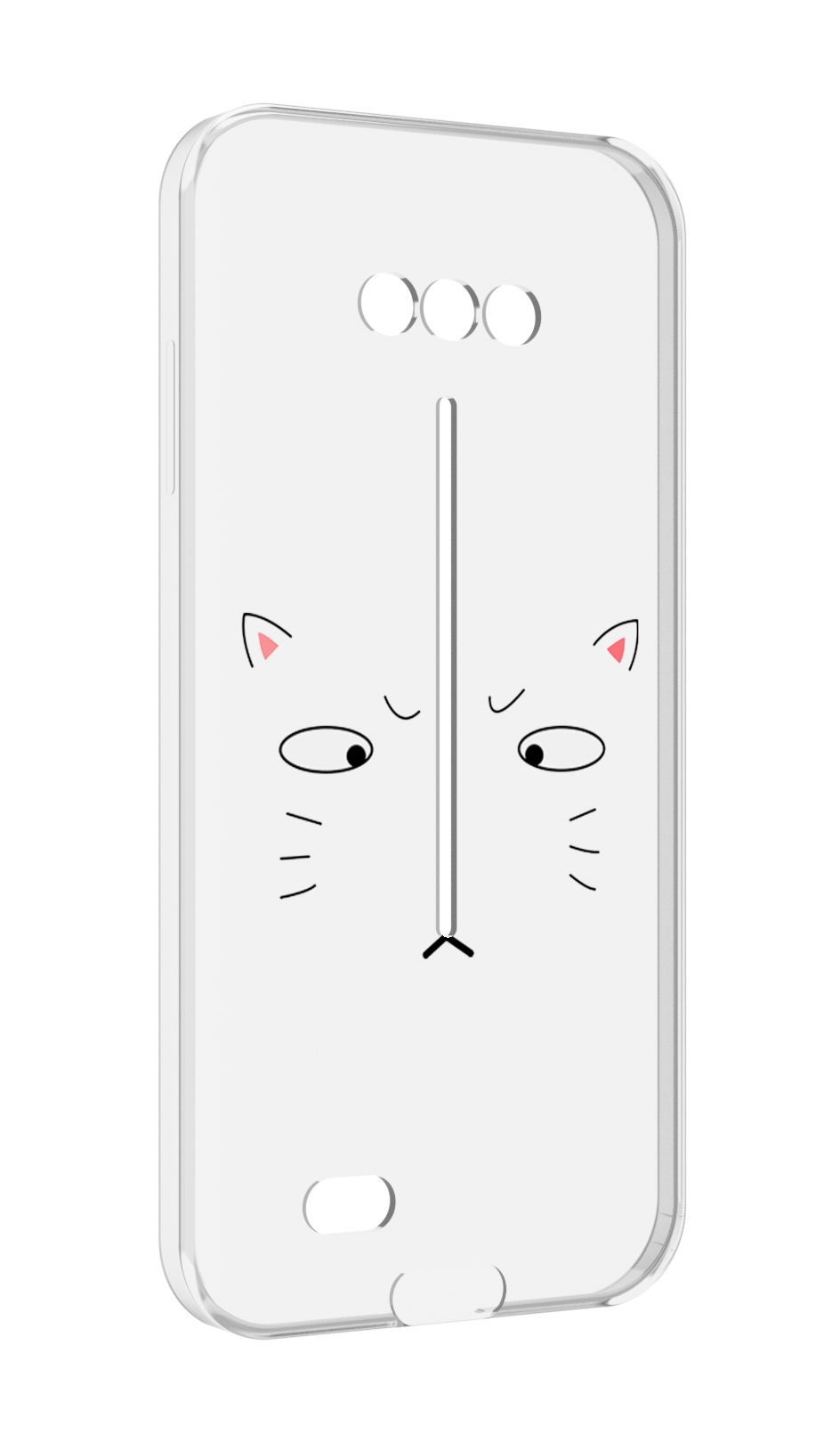 

Чехол MyPads кот-части-лица для Doogee S41/S41 Pro противоударный, Tocco