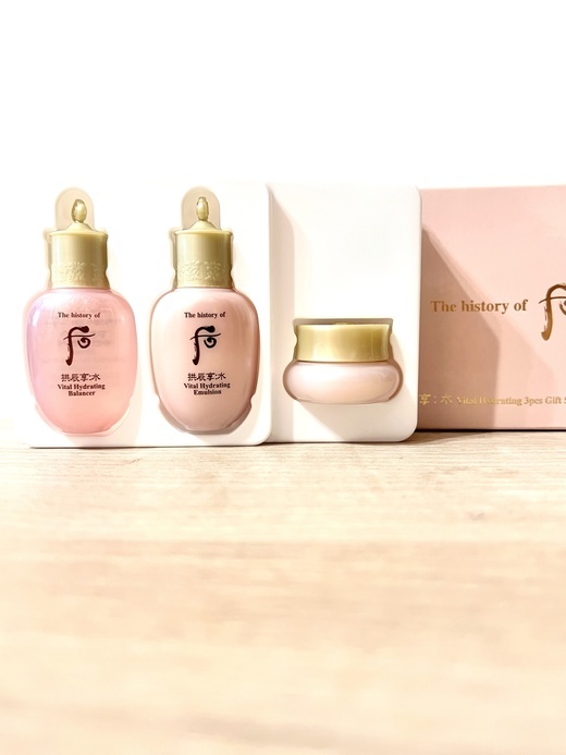 фото The history набор для сухой кожи (миниатюры 3pcs ) gongjinhyang soo vital hydrating the history of whoo