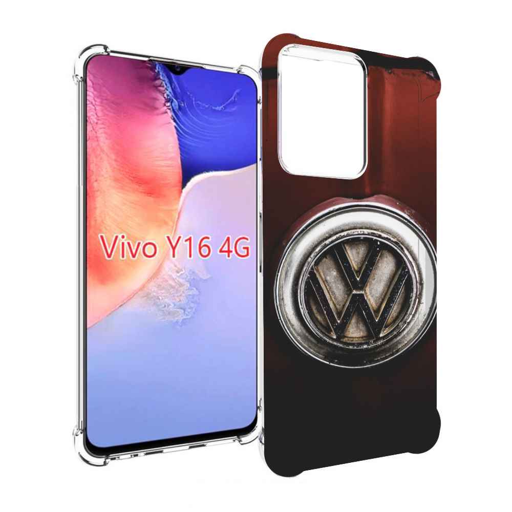 

Чехол MyPads volkswagen 1 мужской для Vivo Y16 4G/ Vivo Y02S, Прозрачный, Tocco