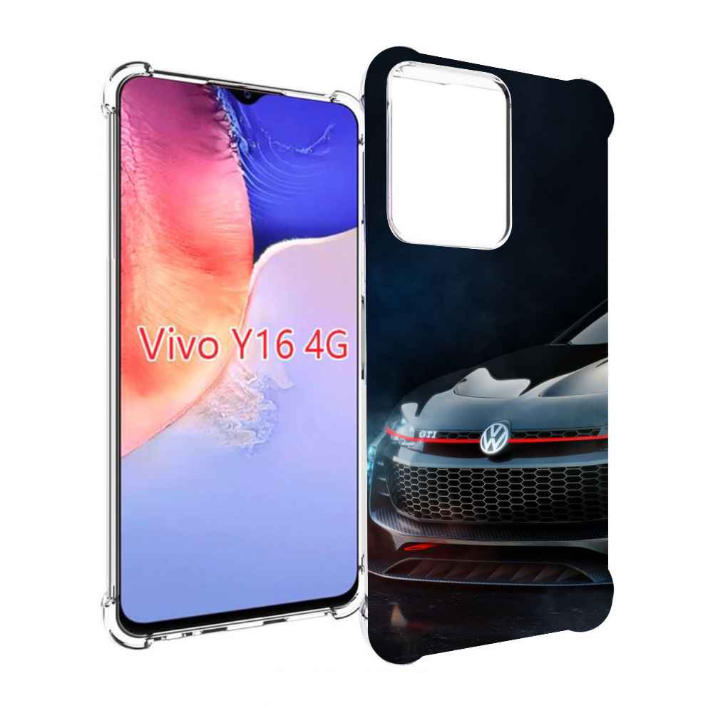 

Чехол MyPads volkswagen 2 мужской для Vivo Y16 4G/ Vivo Y02S, Прозрачный, Tocco