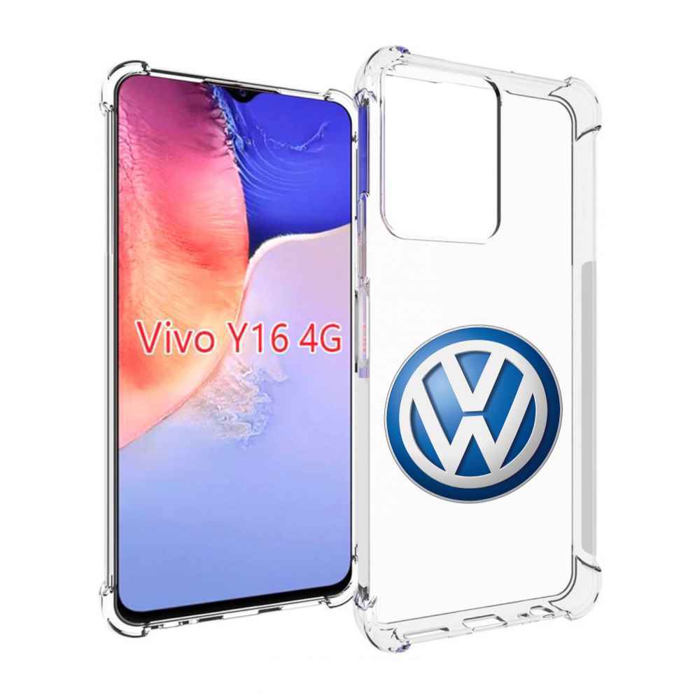 

Чехол MyPads volkswagen мужской для Vivo Y16 4G/ Vivo Y02S, Прозрачный, Tocco