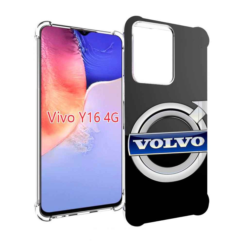 

Чехол MyPads volvo 2 мужской для Vivo Y16 4G/ Vivo Y02S, Прозрачный, Tocco