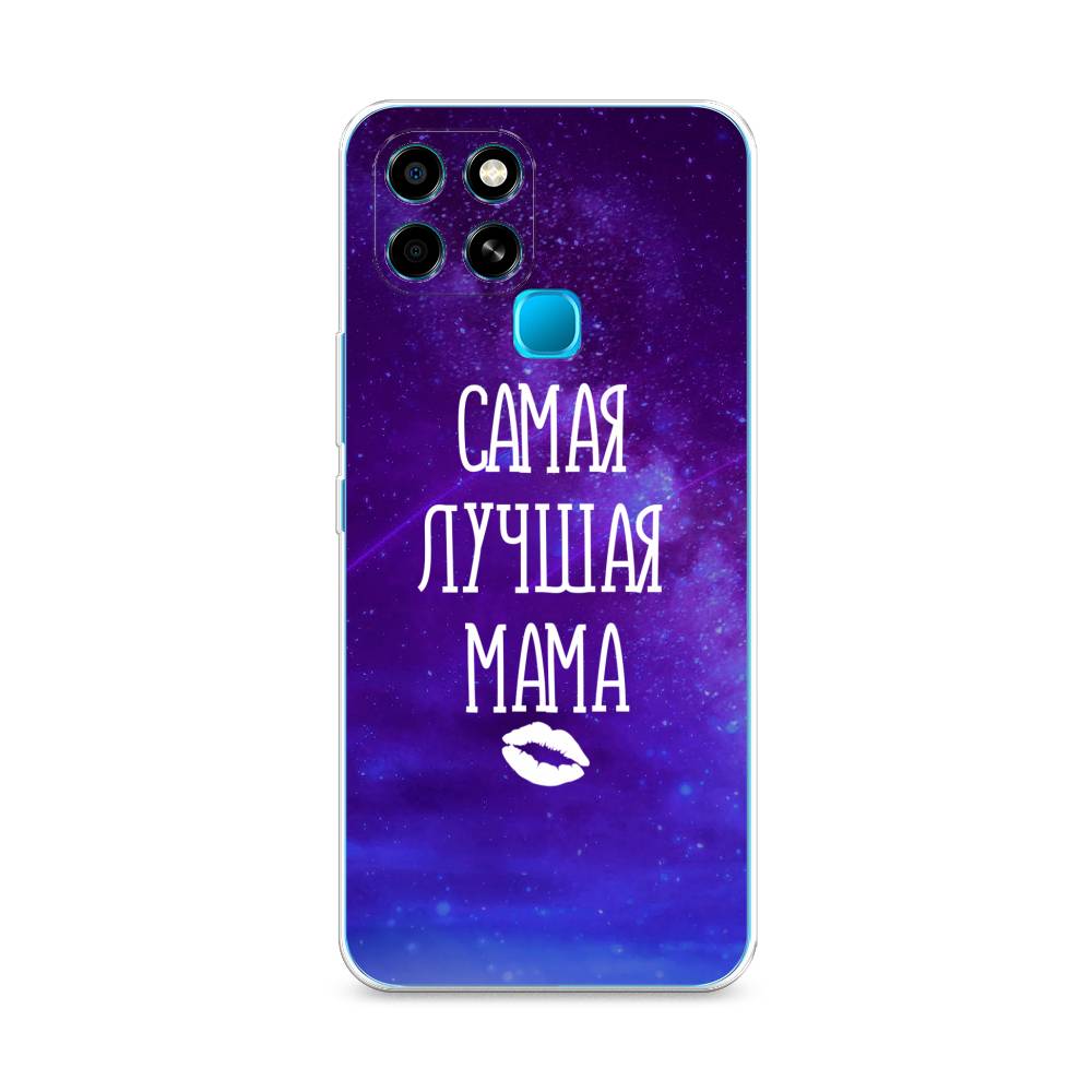 

Чехол Awog на Infinix Smart 6 "Лучшая мама", Разноцветный, 3101050-6