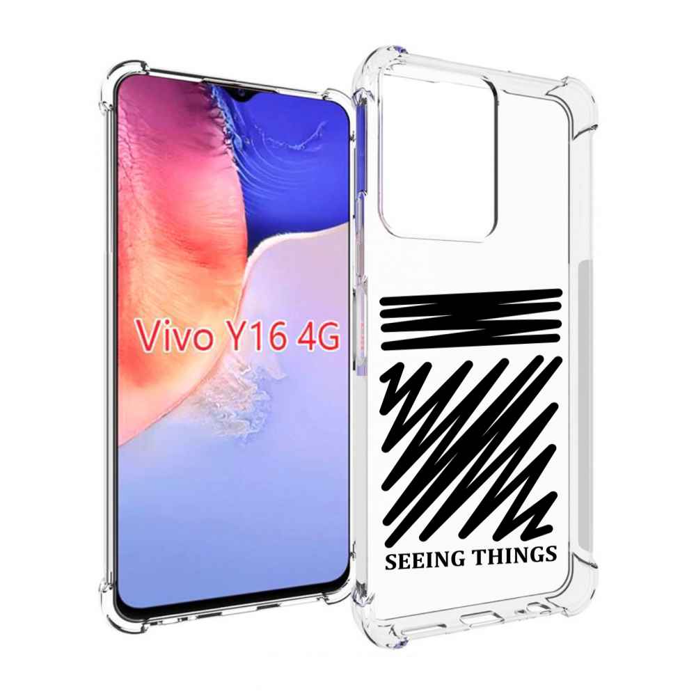 

Чехол MyPads seeing-things для Vivo Y16 4G/ Vivo Y02S, Прозрачный, Tocco