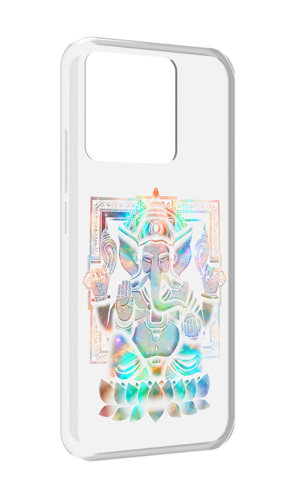 

Чехол MyPads Tocco для Xiaomi Redmi 10A умный слон, Прозрачный, Tocco