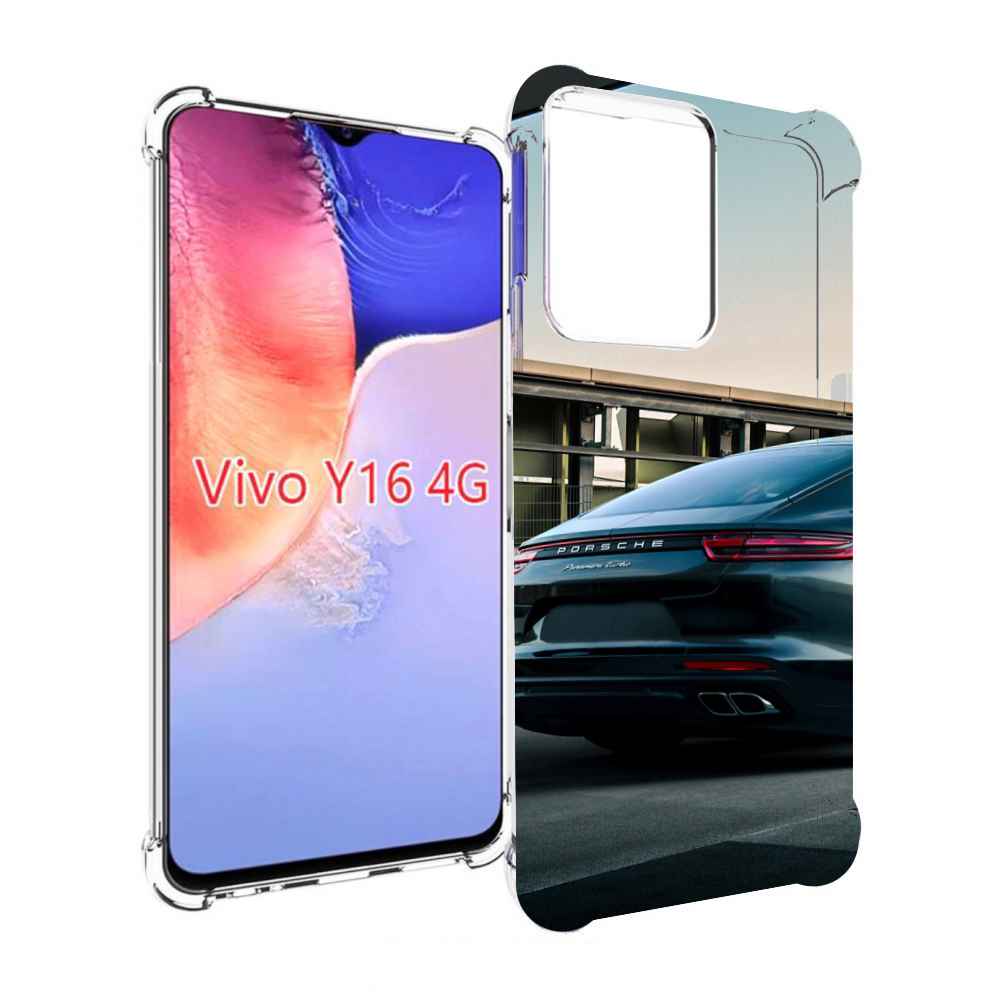 

Чехол MyPads porsche 4 для Vivo Y16 4G/ Vivo Y02S, Прозрачный, Tocco