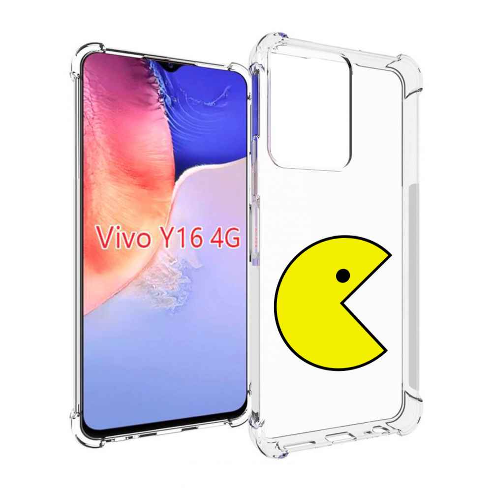 

Чехол MyPads pacman для Vivo Y16 4G/ Vivo Y02S, Прозрачный, Tocco