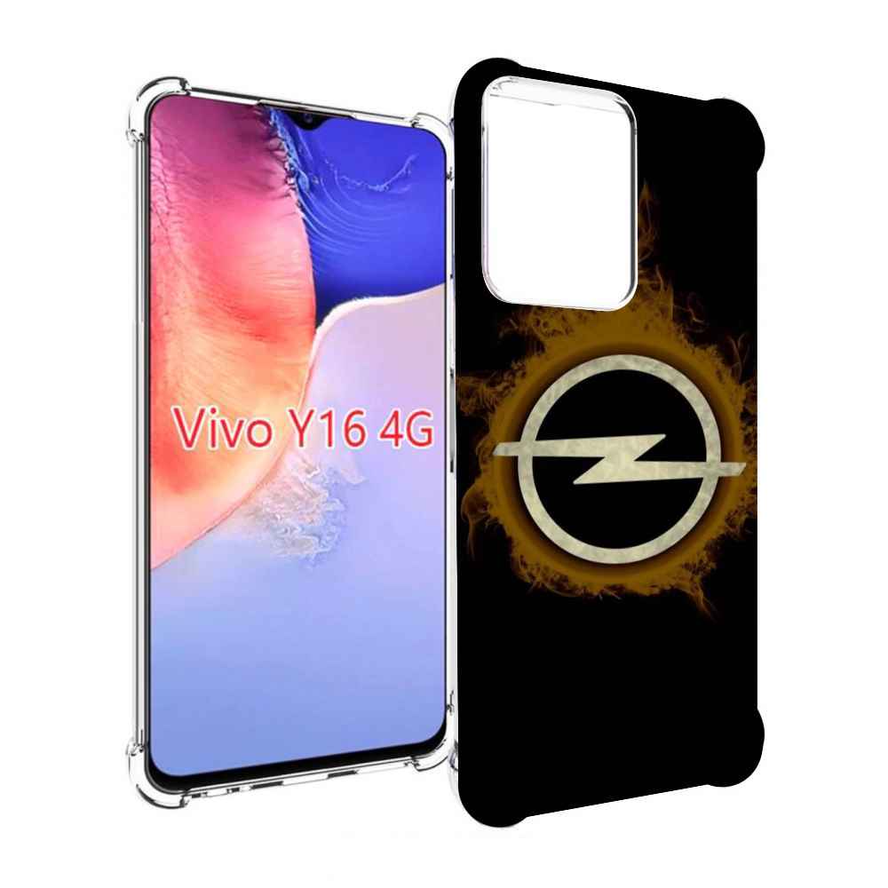 

Чехол MyPads opel-1 мужской для Vivo Y16 4G/ Vivo Y02S, Прозрачный, Tocco