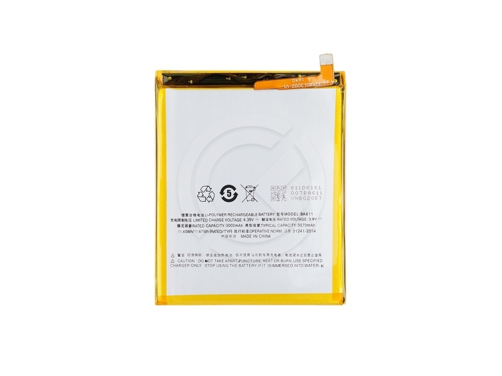 

Аккумулятор для Meizu M5 BA611