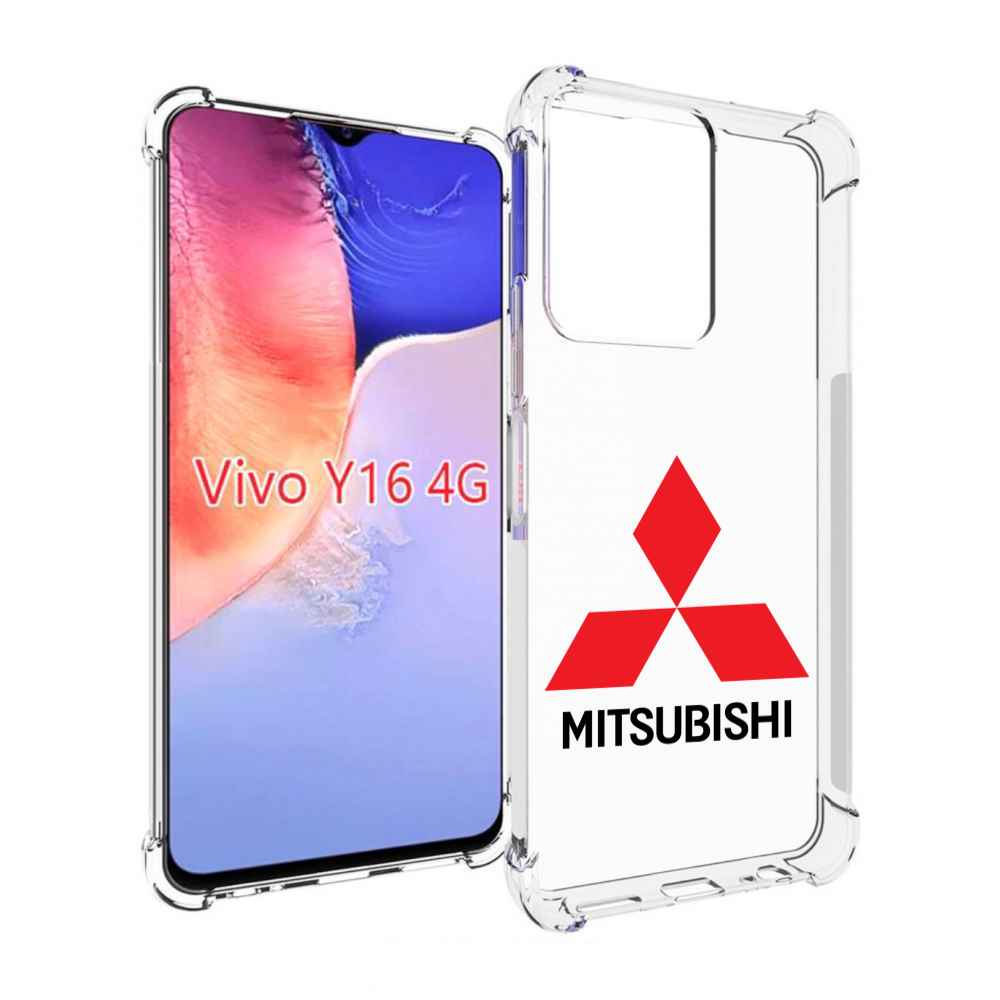 

Чехол MyPads mitsubishi-3 для Vivo Y16 4G/ Vivo Y02S, Прозрачный, Tocco