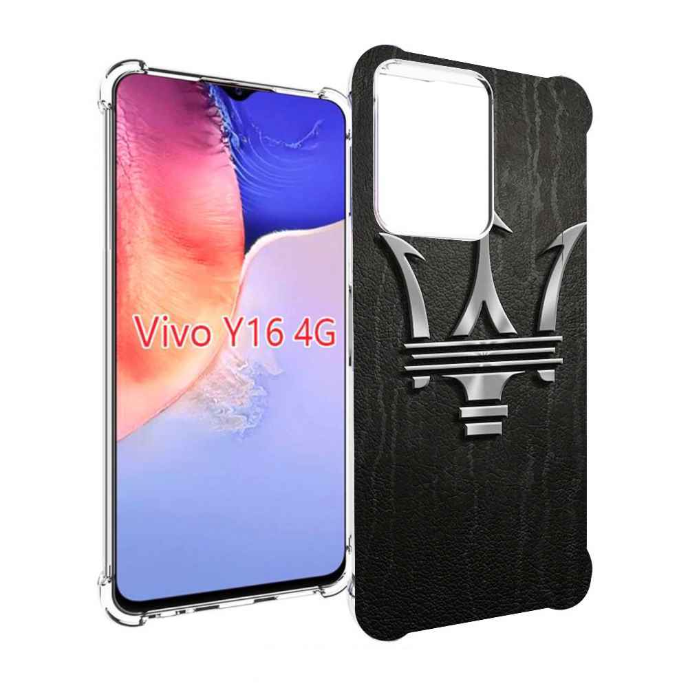 

Чехол MyPads maserati-3 мужской для Vivo Y16 4G/ Vivo Y02S, Прозрачный, Tocco