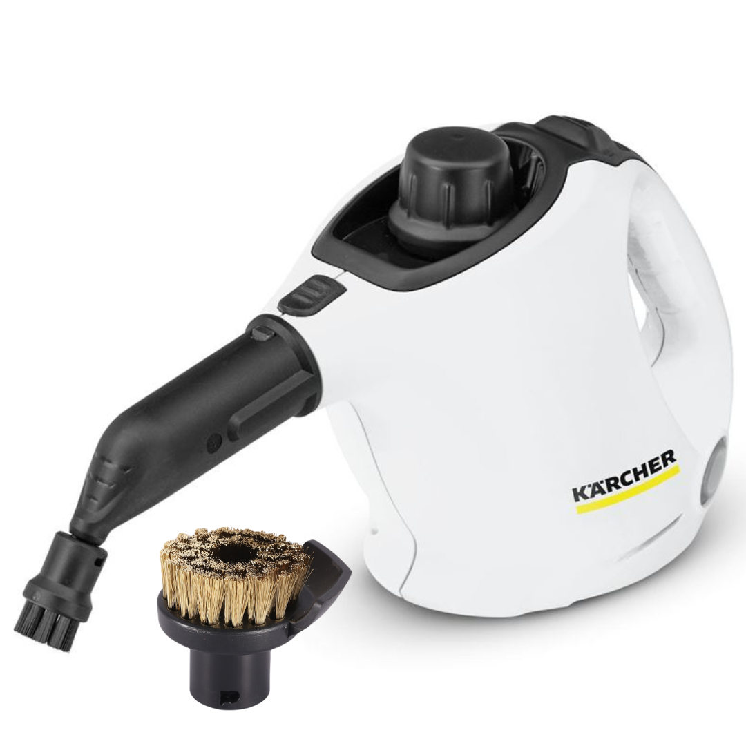 

Пароочиститель Karcher SC 1 EasyFix белый, SC 1 EasyFix+щетка IVAHAVI