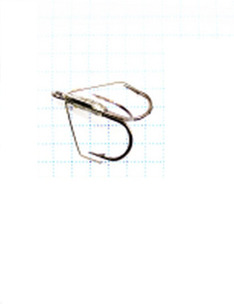 

Крючок Koi Weedless Treble Hook № 2 , BN, тройник незацепляйка (5 шт.) KH2335-2BN, Черный