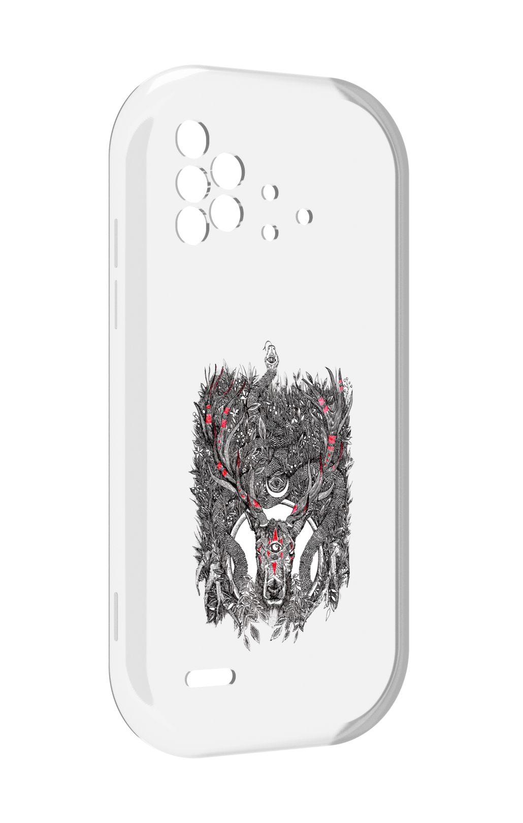 

Чехол MyPads Дизайнерские_676 для UMIDIGI Bison X10 / X10 Pro, Прозрачный, Tocco