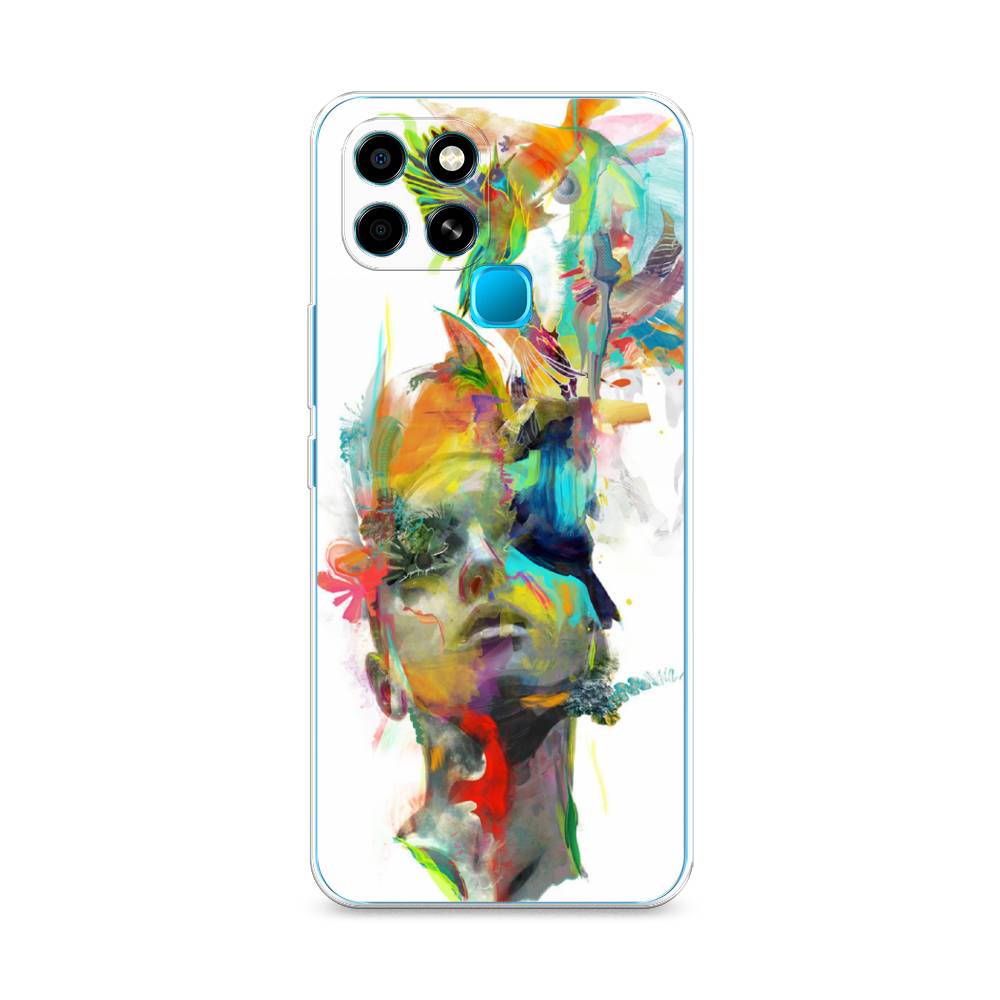 

Чехол Awog на Infinix Smart 6 "Теория мечты", Разноцветный, 3101050-10
