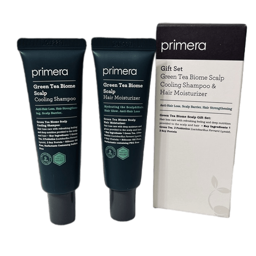

Мини набор Primera для мытья головы по 30мл Green Tea Biome Scalp безсульфатная линия