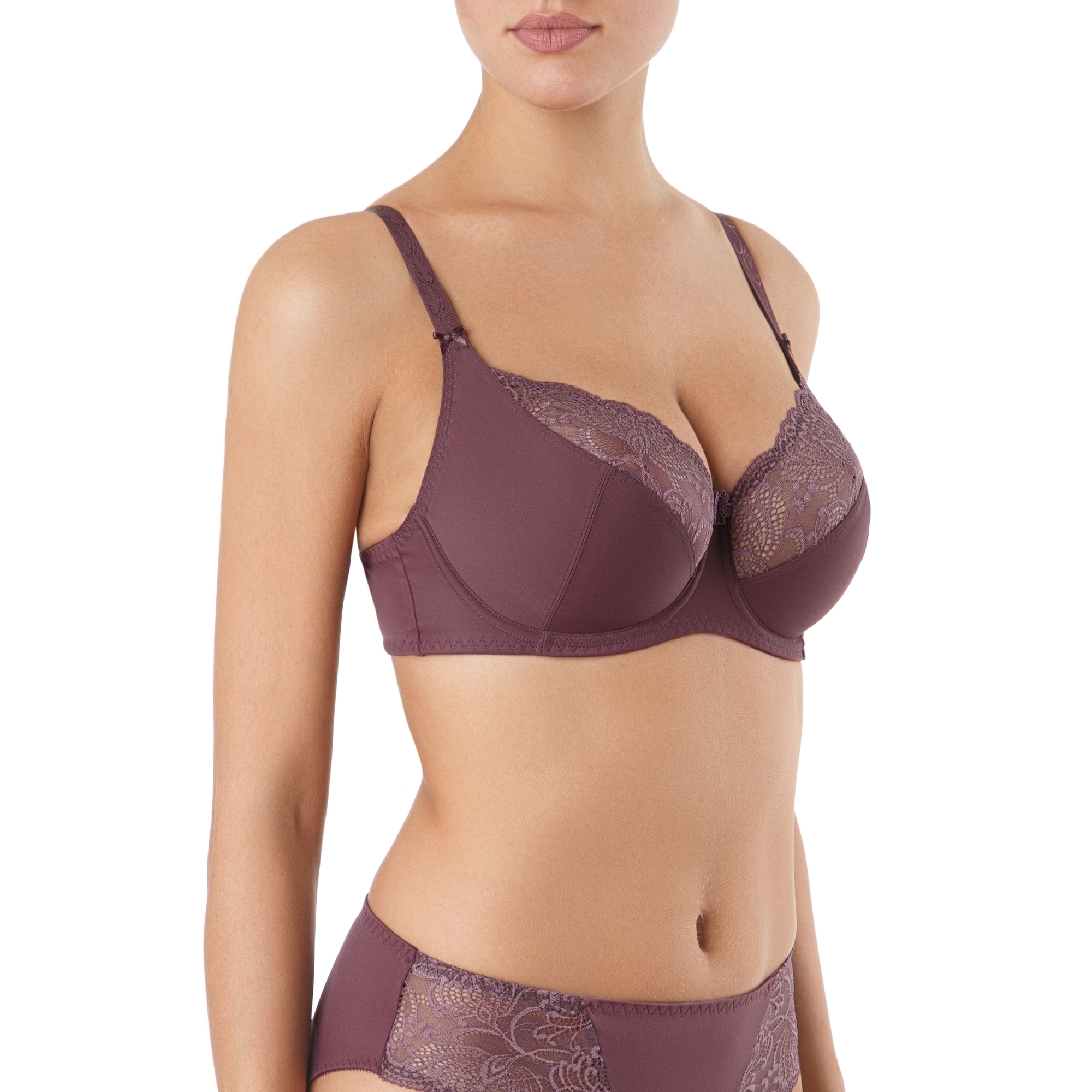 

Бюстгальтер женский CONTE LINGERIE RB0007 фиолетовый 85D, RB0007