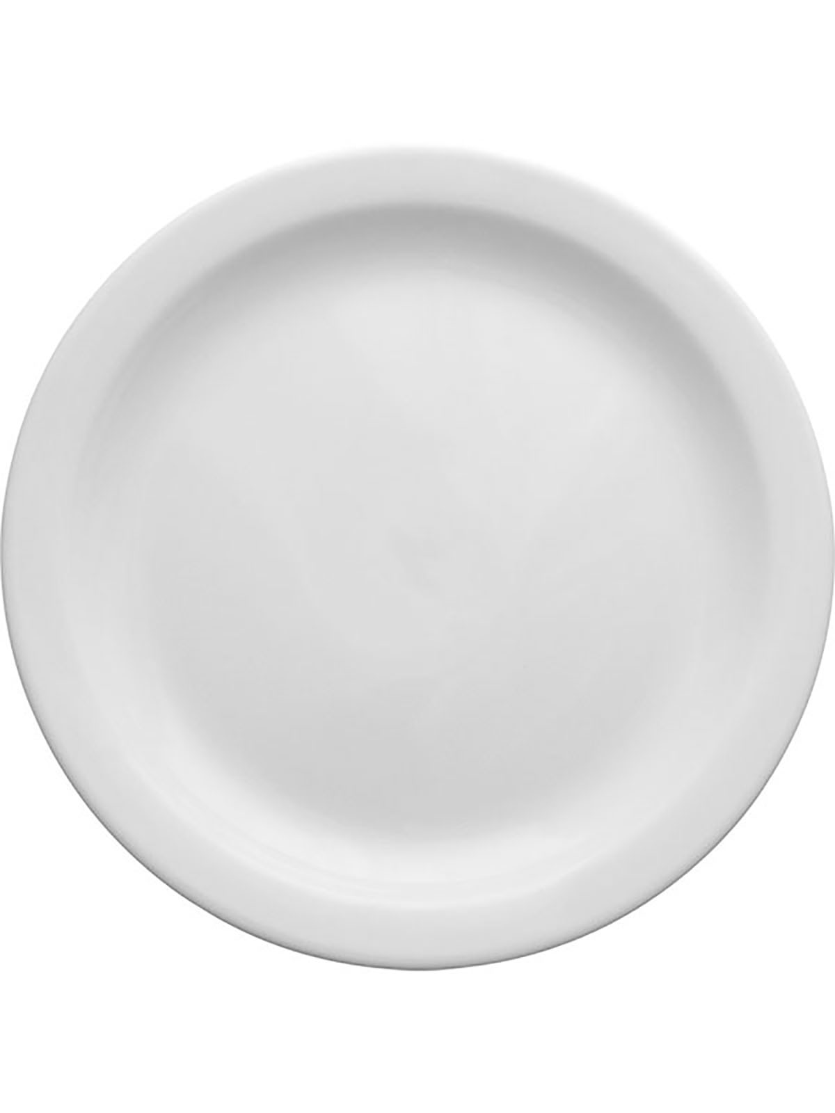 

Тарелка мелкая Lubiana Ameryka фарфор 18,5 см белый