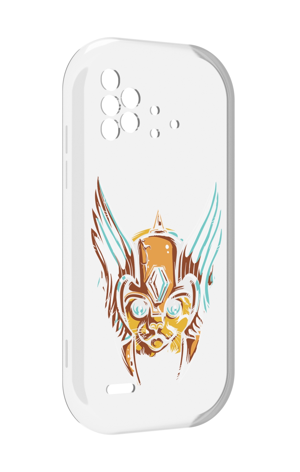 

Чехол MyPads тор абстракция для UMIDIGI Bison X10 / X10 Pro, Прозрачный, Tocco